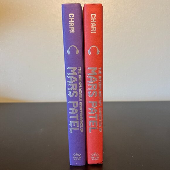 Set of 2 Mars Patel Sci-fi Adventure Middle School Book Series by Sheela Chari - Picture 7 of 14